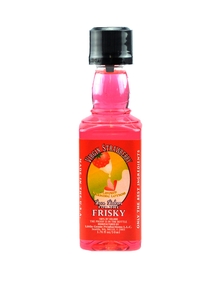 Love Lickers Massage Oil - Virgin Strawberry - 1.76 Fl. Oz.