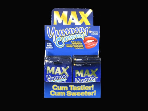 Max Yummy Cummy - 24 Count Display - 4 Count Packets