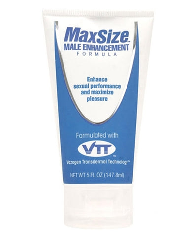 Max Size Cream - 5 Oz Tube- 148ml