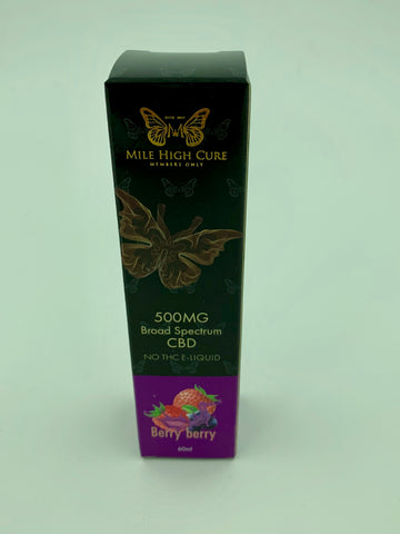 Mile High Vape Juice Broad Spectrum 500mg 60ml