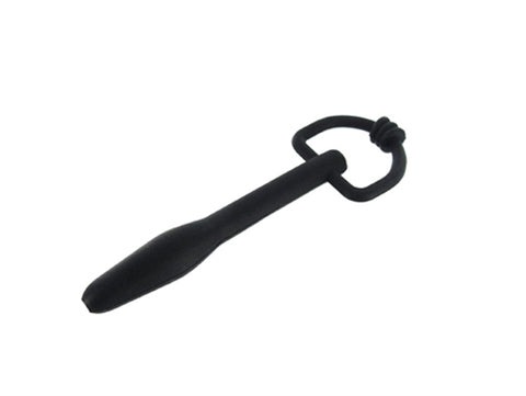 Silicone Cum Thru D Ring Penis Plug