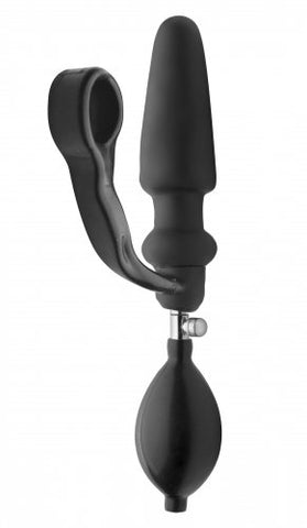 Exxpander Inflatable Plug & Cock Ring With Removable Pump