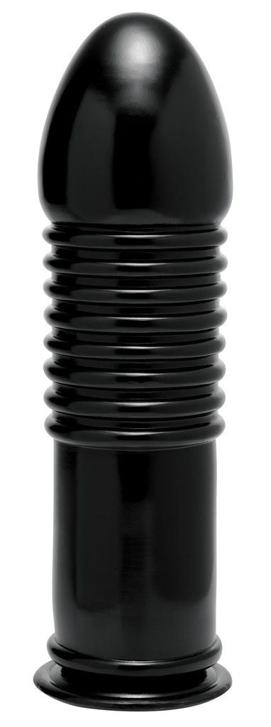 Enormass Ribbed Plug With Suction Base