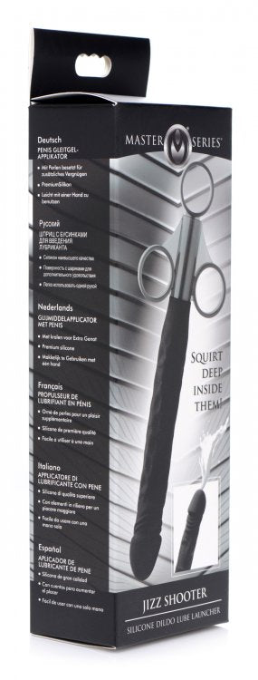 Jizz Shooter Silicone Dildo Lube Launcher