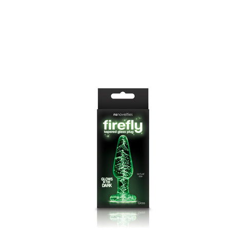 Firefly Glass - Tapered Plug - - Clear