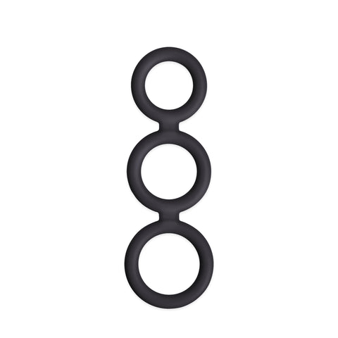 Renegade Triad Cock Ring - Black