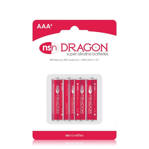 Dragon - Alkaline Batteries - - 4 Pack