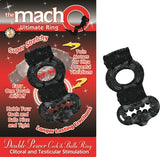 The Macho Collection Double Power Cock and Balls Rising.