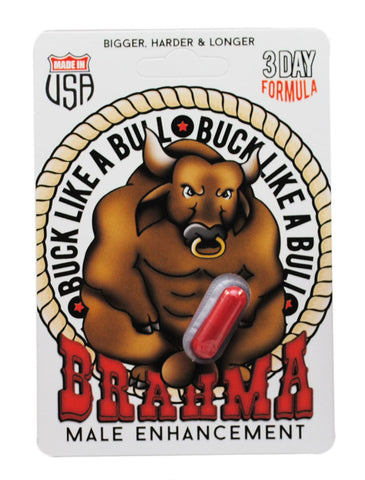Brahma Male Enhancement - 1 Count Blister Pack