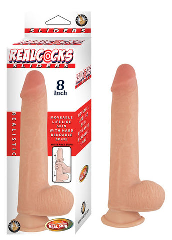 Realcocks Sliders 8" - Flesh