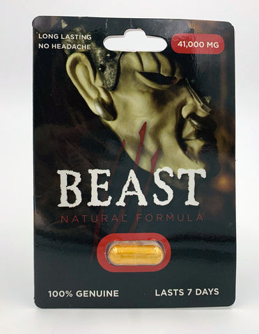 Beast Box Male Sexual Enhancement Single Pack