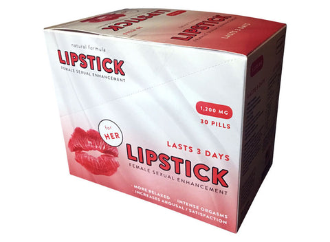 Lipstick Female Sexual Enhancement 30 Count Display