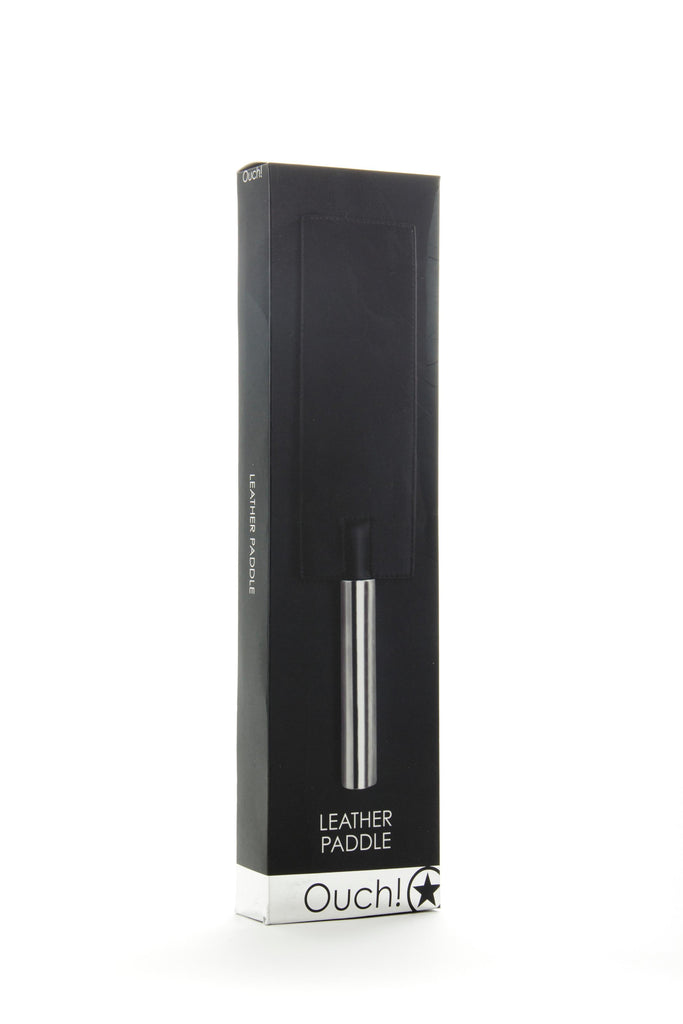 Leather Paddle - Black
