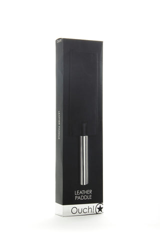Leather Paddle - Black
