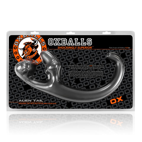 Alien Tail - Tail & Butt Plug + Sling - Steel