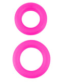 Neon Stretchy Silicone Cock Ring Set
