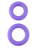Neon Stretchy Silicone Cock Ring Set