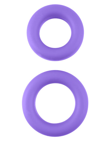 Neon Stretchy Silicone Cock Ring Set