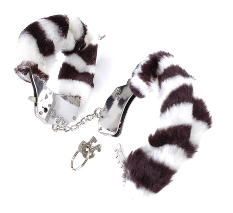 Fetish Fantasy Series Furry Cuffs - Zebra