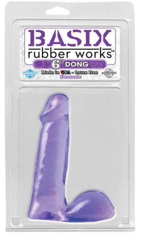 Basix Rubber Works - 6 Inch Dong