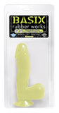 Basix Rubber Works - 6.5 Inch Dong With Suction Cup