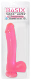 Basix Rubber Works - 10 Inch Dong With Suction Cup