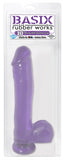 Basix Rubber Works - 10 Inch Dong With Suction Cup