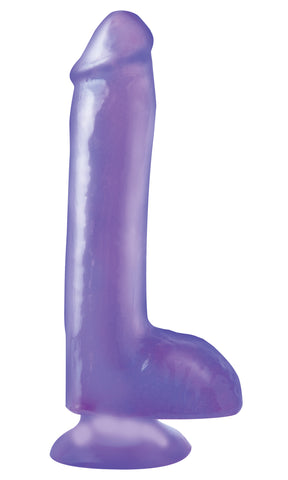 Basix Rubber Works 8 Inch Dong With Suction Cup