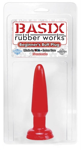 Basix Rubber Works - Beginner's Butt Plug -