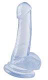 Basix Rubber Works 8 Inch Dong With Suction Cup