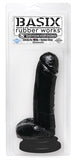 Basix Rubber Works 8 Inch Dong With Suction Cup