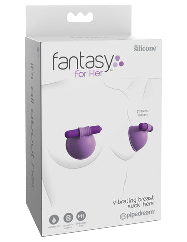 Fantasy for Her Vibrating Breast Suck-Hers 3"
