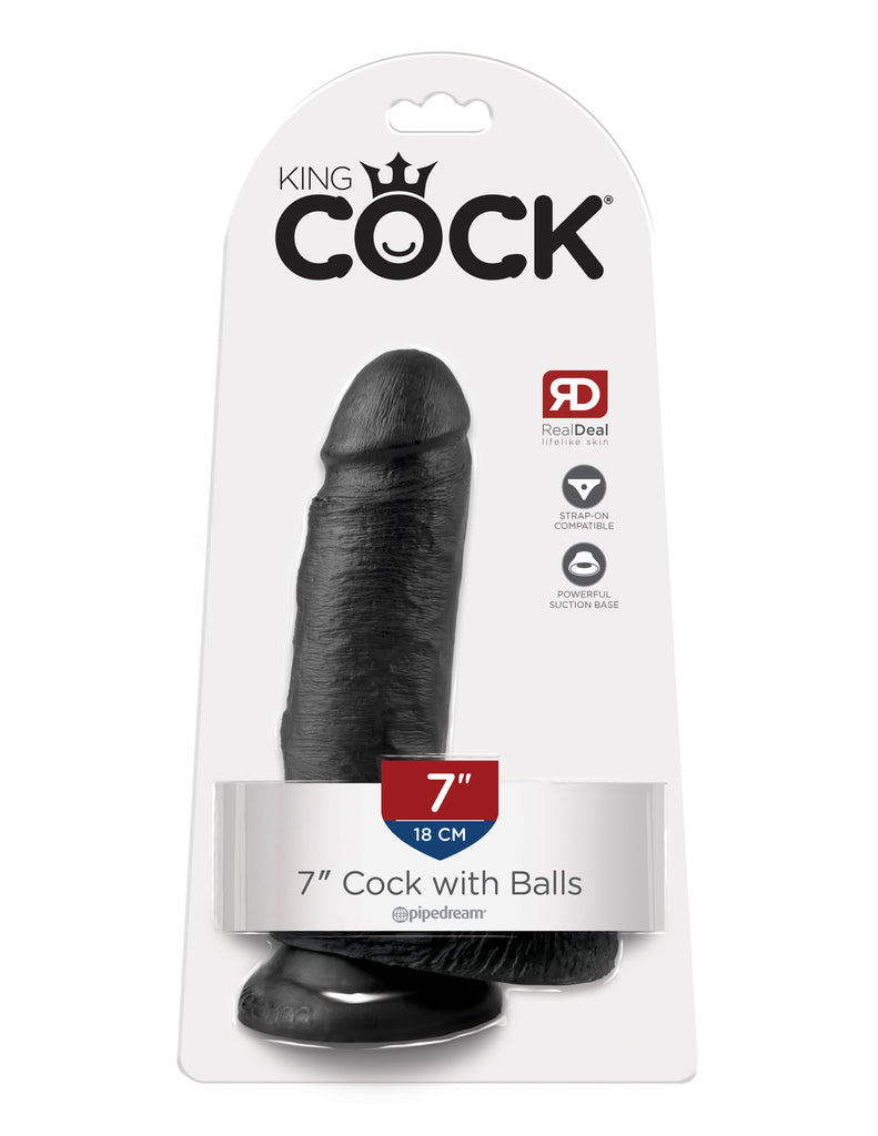 King Cock 7-Inch Cock With Balls