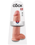 King Cock 12 Inch Cock With Balls
