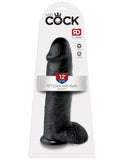 King Cock 12 Inch Cock With Balls