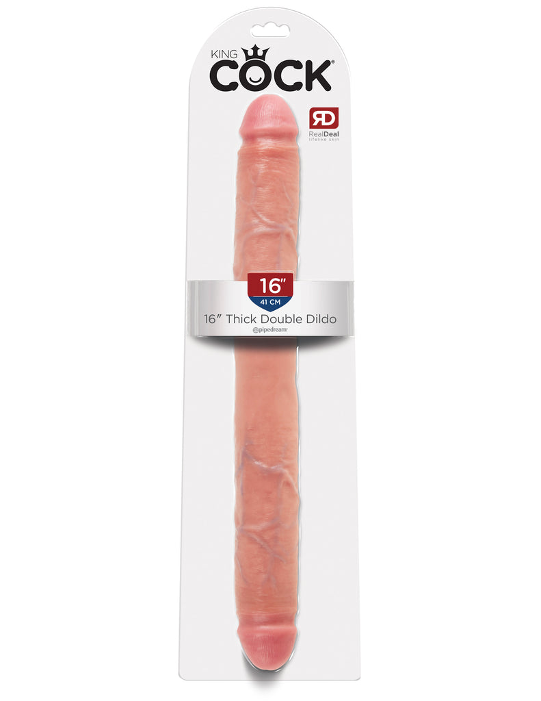 King Cock 16 Inch Thick Double Dildo