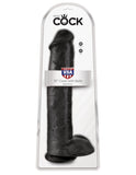 King Cock 15" Cock With Balls -
