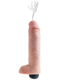 King Cock 10 Inch Squirting Cock With Balls