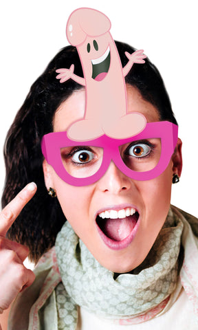 Bachelorette Party Favors Party Pecker Glasses -  8 Count