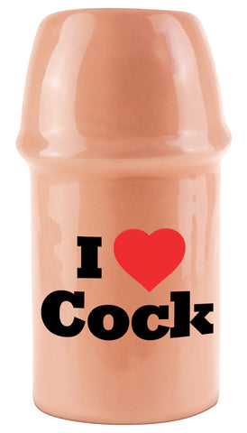 Bachelorette Party Favors Pecker Party Mug - I Love Cock!