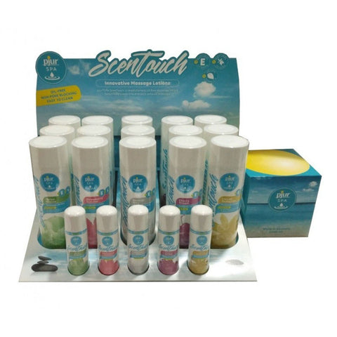 Pjur Spa Scentouch Massage Lotions Display