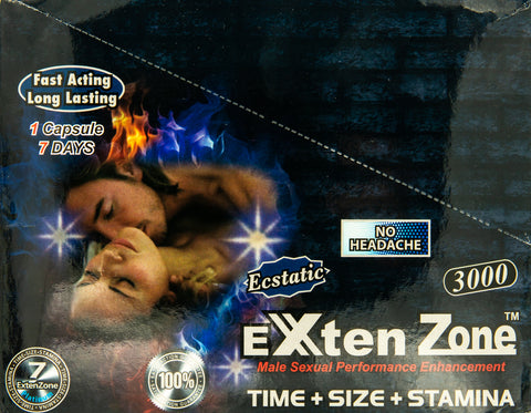 Ecstatic Exten Zone 3000 Male Enhancement