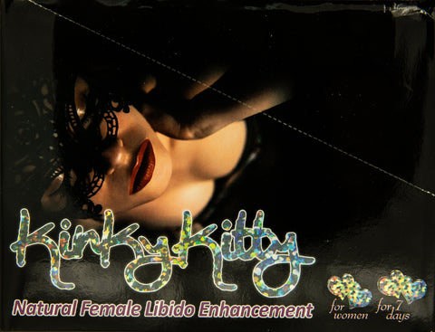 Kinky Kitty Natural Female Libido Enhancement 30 Ct Display