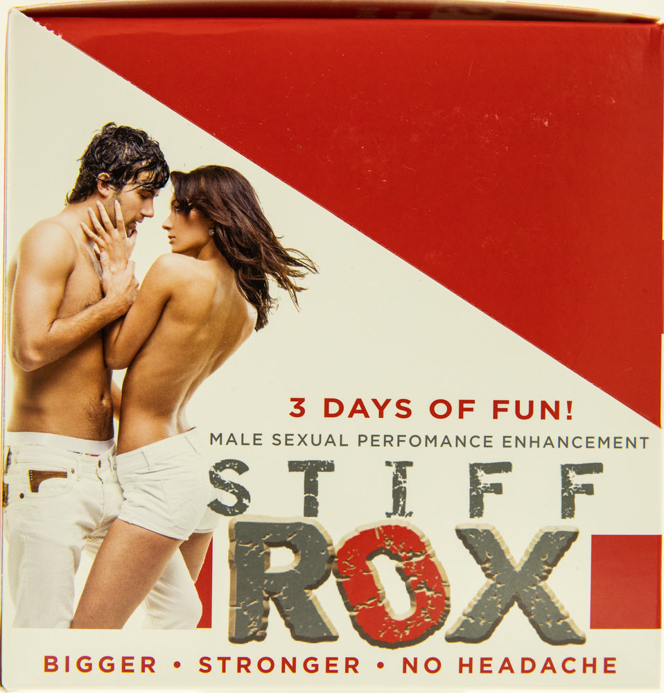 Stiff Rox Male Sexual Enhancement 22 Count Display