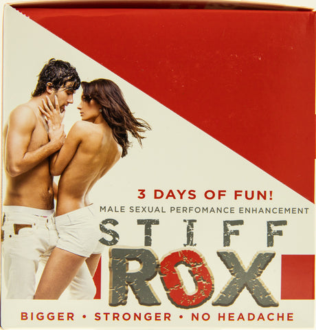 Stiff Rox Male Sexual Enhancement 22 Count Display