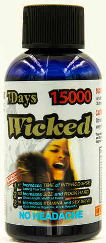 Wicked 15000 Sexual Male Enhancement Single Shot