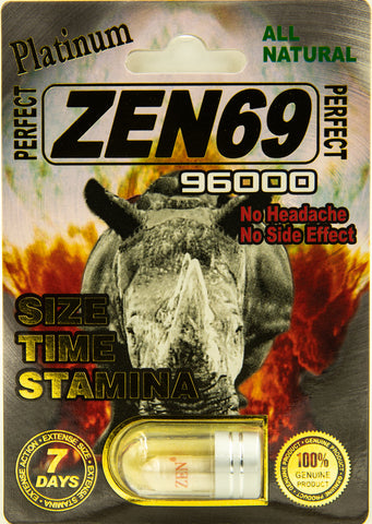 Zen 69 P Sexual Male Enhancement Single Pack