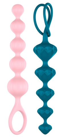 Satisfyer Beads Super Soft Silicone - Colored