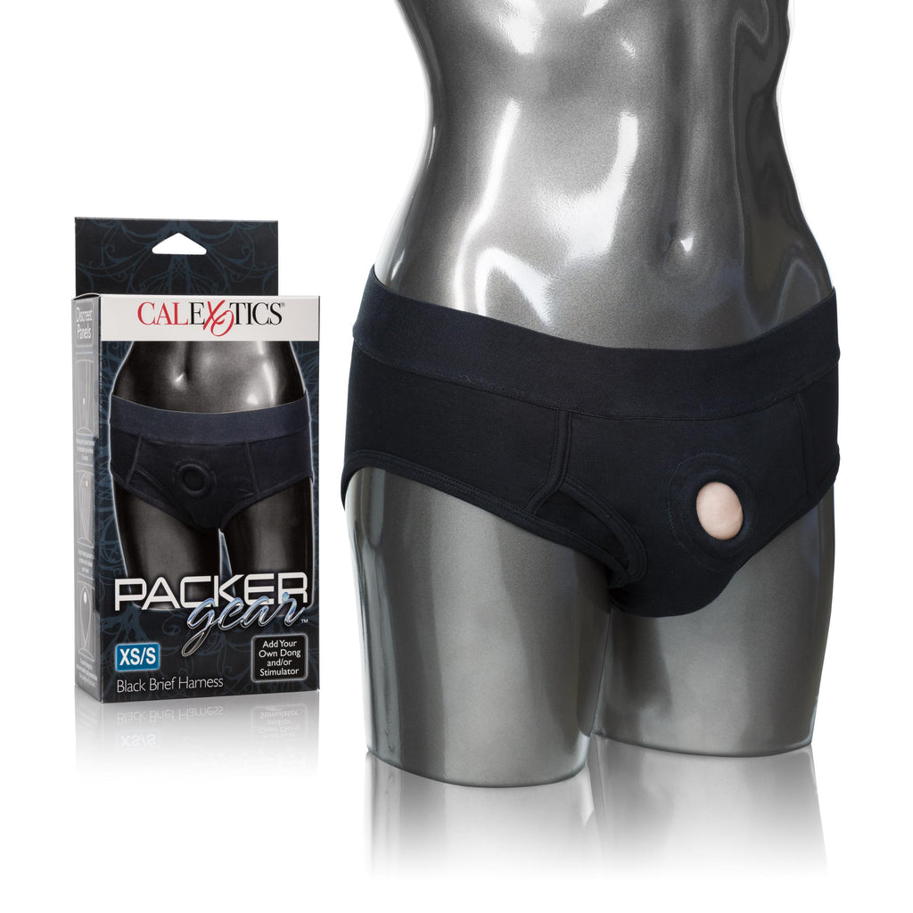 Packer Gear Brief Harness - - Black