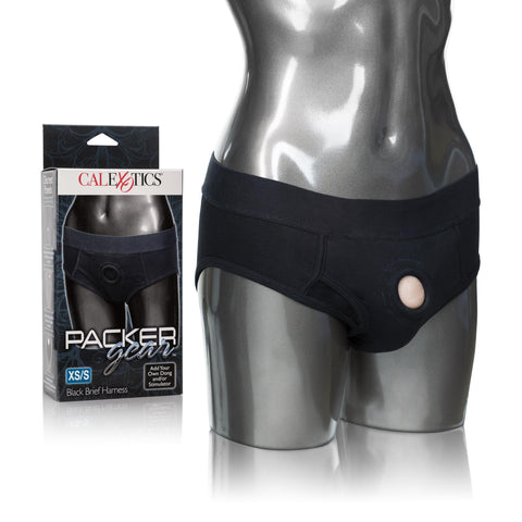 Packer Gear Brief Harness - - Black